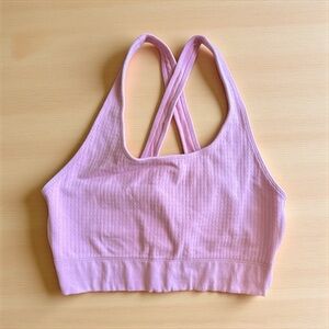 Fabletics Mauve Textured Tank Top
